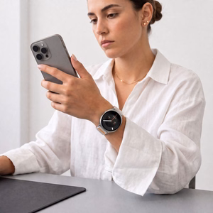 Tech-Protect Nylon Clasp siksniņa modelim Samsung Galaxy Watch 40/44/46 mm – bēša