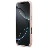 Karl Lagerfeld FW iespiestā Karl logotipa magnētiskais viedtālruņa apvalks iPhone 17 Pro - rozā