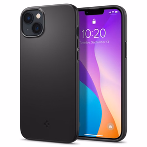 Spigen Thin Fit viedtālruņa apvalks iPhone 14 Plus - melns