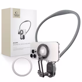 Tech-Protect AC200 magnētiskais MagSafe turētājs telefonam, GoPro, DJI pelēks