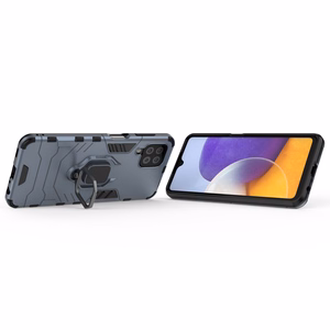 Wozinsky Žieda apvalks ar statīvu izturīgs zils Samsung Galaxy A22 4G