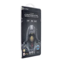 Aizsargstikls pilna pārklājuma ārkārtīgi stiprs privatuma aizsargs tempered stikls 9H - paredzēts iPhone 15 Pro Max (ar pilnu līmējumu)