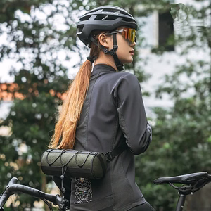 Rockbros 30110049001 velosipēda stūres soma 2 l - zaļa