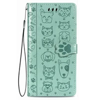 Futrālis Cat-Dog Samsung A155 A15 4G/A156 A15 5G zaļš