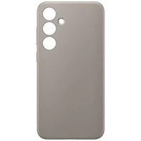 Samsung Vegan Leather viedtālruņa apvalks Samsung Galaxy S24 Plus bēšs