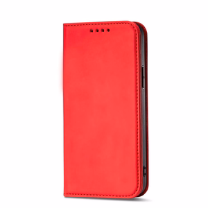 Magnet Card Case для iPhone 13 Pro чехол-кошелёк с держателем для карт красный