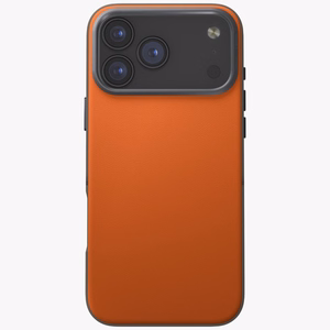 Uniq Lyden DS viedtālruņa apvalks iPhone 17 Pro Max Magclick uzlāde - oranža-pelēka