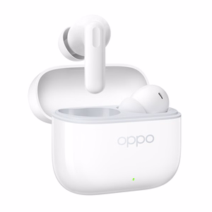 OPPO pilnībā bezvadu austiņas Buds3 Pro Bluetooth, iekšauss, mikrofons, glazūras balta, bezvadu