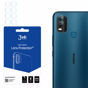 3mk Lens Protection – kameras objektīva aizsargs modelim Nokia C21 Plus