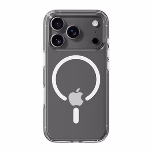 Чехол Rock Crystal Shield Series Magnetic для iPhone 17 Pro прозрачный