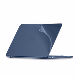 Tech-Protect Softshell vacins MacBook Neo 13 collu 2026, tumsi zils