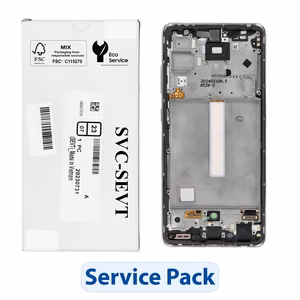ServicePack LCD displejs SAMSUNG A52S 5G A528B GH82-26861D Balta