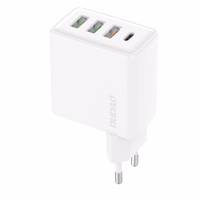 Dudao A5HEU 3xUSB-A 1xUSB-C PD 20W QC3.0 18W+ 2x12W wall lādētājs - balts