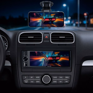 Krüger&Matz KM2016 – 1-DIN automašīnas radio ar CarPlay un Android Auto