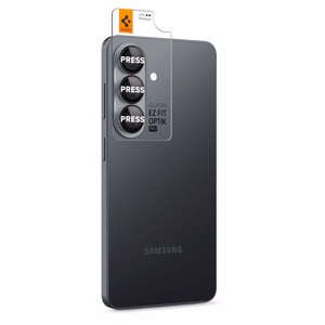 Spigen Glas.Tr Ez Fit Optik Pro HD Kameras aizsardzība 2-pack priekš Samsung Galaxy S26 - melns