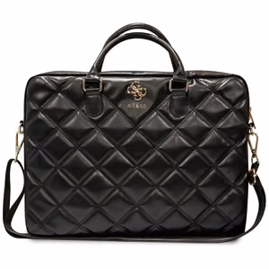 Guess 4G Quilted soma 16" klēpjdatoram - melns