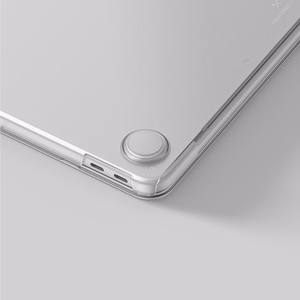 AmazingThing Titan cietais apvalks MacBook Neo 13" - caurspīdīgs