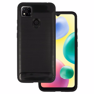 Viedtālruņa apvalks CARBON XIAOMI REDMI 10A - melns