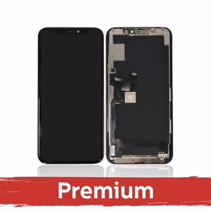 LCD displejs saderīgs ar iPhone 11 Pro Melns (Hard OLED / Premium) /*Removable IC*/