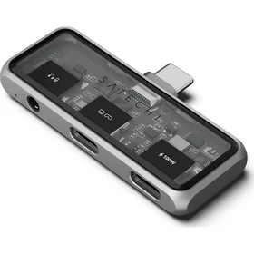 Adapter HUB 3in1 USB C Satechi Mobile XR ST-HXRAJM space gray