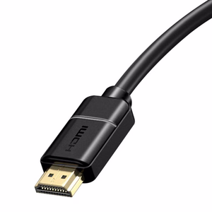 Baseus 2x HDMI 2.0 kabelis 4K 60Hz, 5 m, melns