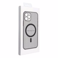 CLEAR MAG COVER viedtālruņa apvalks ar kameras aizsardzību, saderīgs ar Magnētisko SAMSUNG S26 Edge rozā mirdzošs