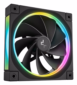 DeepCool FL12R 3-in-1 datora korpusa ventilators 12 cm melns 3 gab.