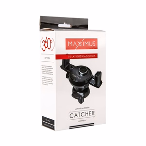 Auto turētājs MAXXIMUS CATCHER melns, ventilācijas režģim, pašaizverošs