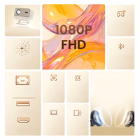 Yaber L2 Plus LCD FullHD 1080p multimediju projektors ar JBL skaļruņiem - bēšs