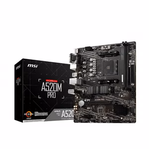 MSI A520M PRO AM4 M-ATX материнская плата