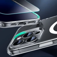 ESR Classic Pro Set Halolock MagSafe Viedtālruņa apvalks iPhone 16 Pro - caurspīdīgs