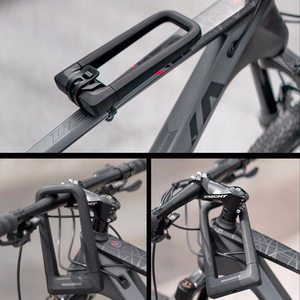 Rockbros RKS626-BK U veida velosipēda slēdzene - melna
