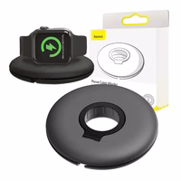 Organizators / AppleWatch lādētāja turētājs (melns)