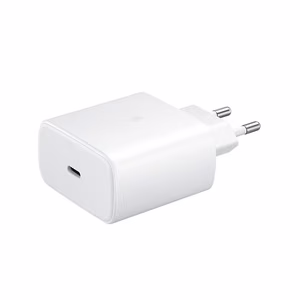 Charger Samsung Super Fast Charging (Type-C) EP-TA845 45W, white, no logo
