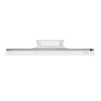 Baseus Magnetic Stepless Lamp Pro, ar skarienjutigos paneli (balta)
