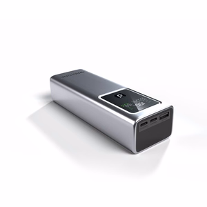 PATONA Platinum Powerbank Luxury One PD100 | 20000mAh | PD 100W | USB-C + USB-A Silver, Black