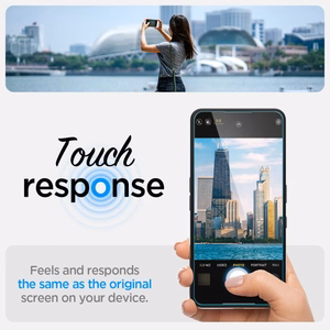 Aizsargstikls Spigen Glas.tR EZ Fit Tempered Glass Nothing Phone 3A / 3A Pro - caurspīdīgs