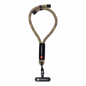 FORCELL F-DESIGN R10X40 rokas telefona siksniņa ar regulējamu garumu (maks. 20cm cilpā) zaļa rozā violeta