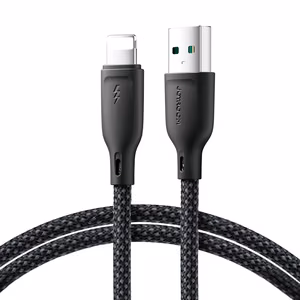 Joyroom Multi-Color Series S-A34 кабель USB-A Lightning 3A 1м - чёрный