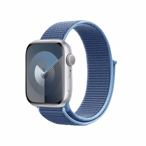 Crong Nylon Sport siksniņa Apple Watch 38 / 40 / 41 mm un 42 mm (Series 10 / 11) modeļiem, okeāna zila