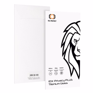 Tel Protect 10X Privacy Plus Titanium rūdītais stikls Iphone 17 Pro max (aploksne)