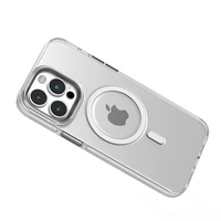 Comma viedtālruņa apvalks Crystal Mag iPhone 15 Plus caurspīdīgs