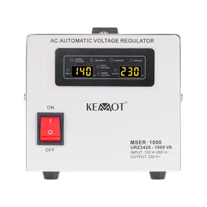 Automātiskais sprieguma stabilizators KEMOT MSER-1000 (1000 VA, servomotors)