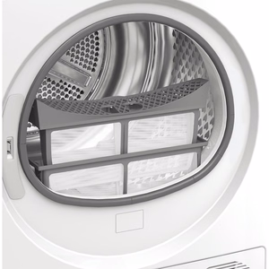Whirlpool WSD 74 WBB PL brīvi stāvošs priekšējās ielādes veļas žāvētājs, 7 kg, balts