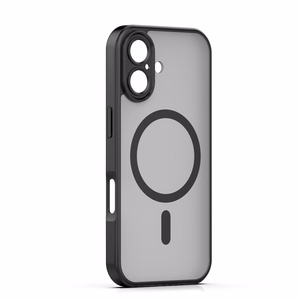 Mag Matt case for iPhone 16 6,1" black camera protection