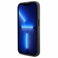 Guess GUHMP15LP4RPSK iPhone 15 Pro 6.1" melns maciņš 4G Printed Stripes MagSafe