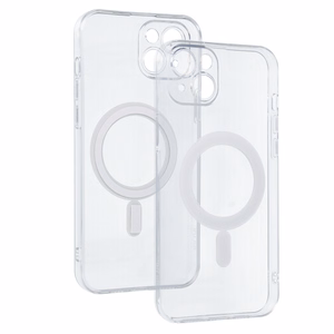 TEL PROTECT MagSilicone Caurspīdīgs Viedtālruņa apvalks Iphone 15 Plus