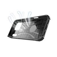 Bruņu oglekļa viedtālruņa apvalks Iphone 17 Pro Max melns