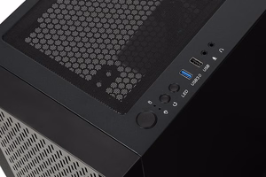 iBox CETUS 903 Midi Tower melns datora korpuss