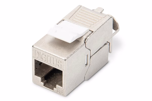 Digitus CAT 6A keystone modulis, ekranēts, bez instrumentu montāža
